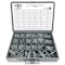 Boltsandnuts.Com Dome Head Blind Pop Rivets Steel/Steel Mandrel Zinc Clear Assortment - 1001PCS Assortment Kit #298 - alternate 1